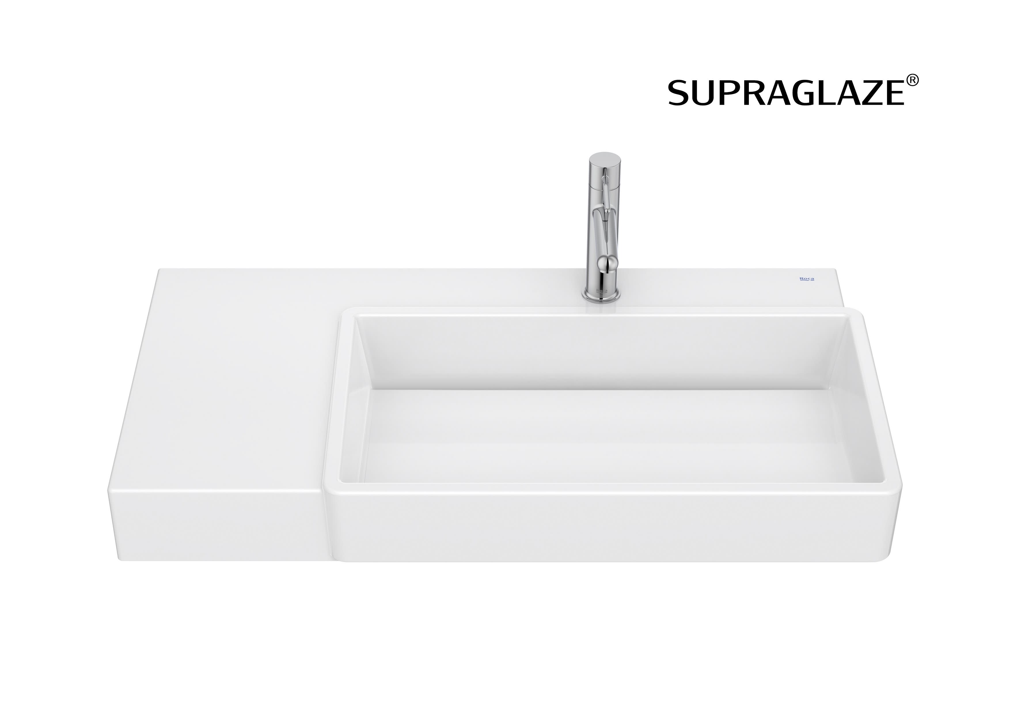 Umywalki wiszące Supraglaze Tura A327696S00 Roca