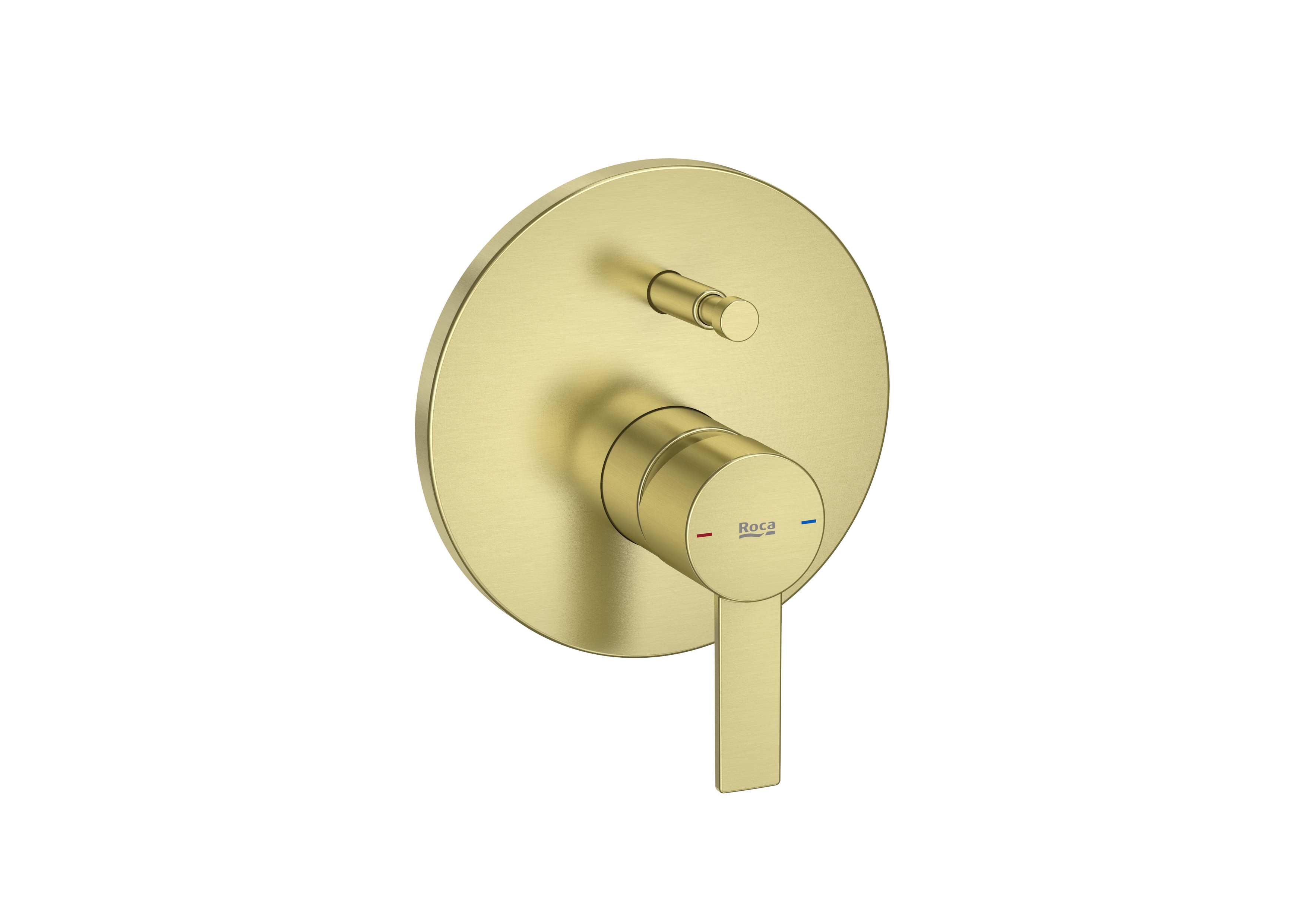Baterie wannowo-natryskowe Brushed Gold (Everlux-PVD) Targa A5A0B5FVA0 Roca